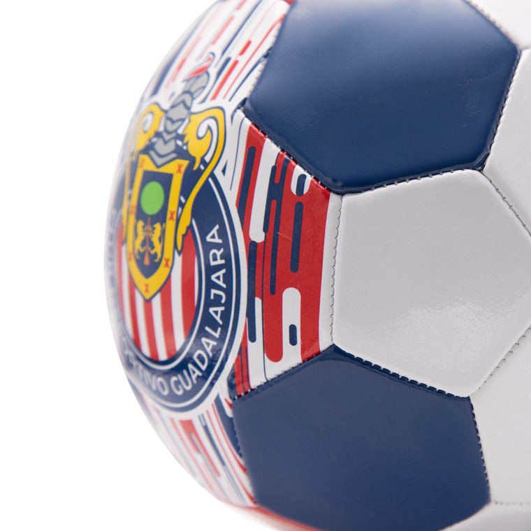 Balón Escudo Chivas Texturas Tricolor