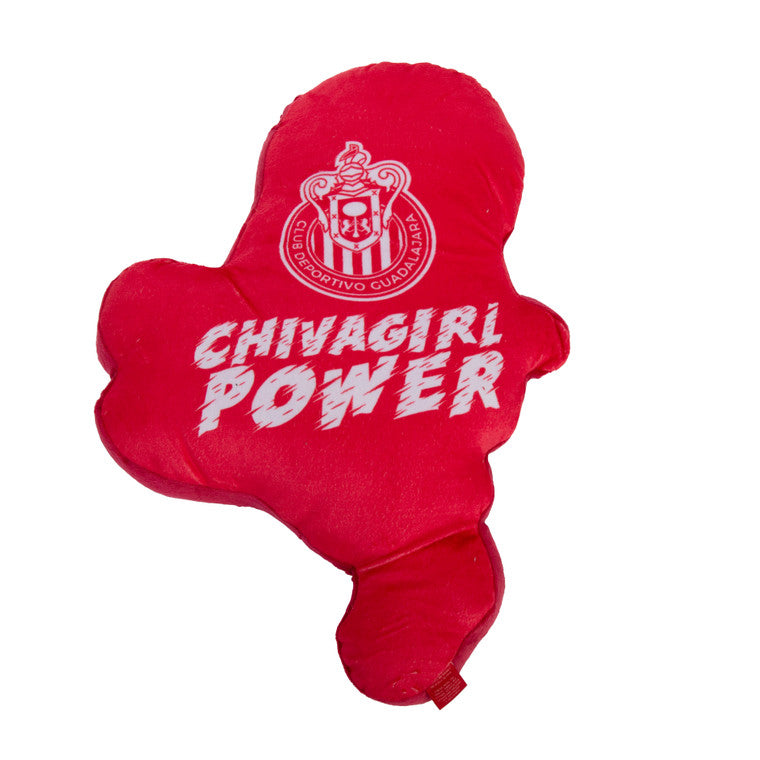 Cojin Peluche Chiva Niña Chiva Power