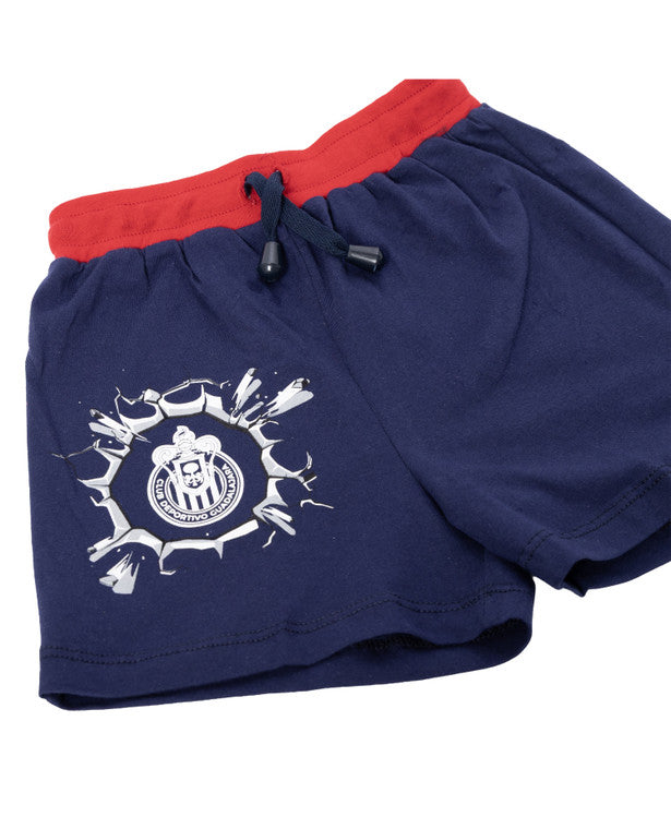 Conj Short Estrellado Bebé Ke39