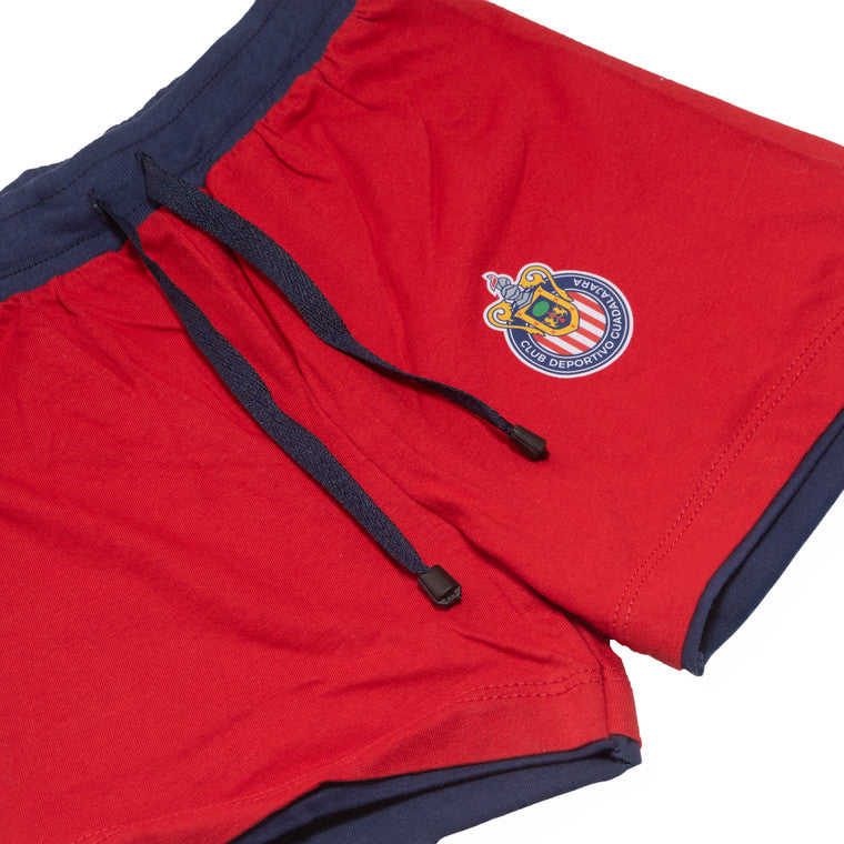 Conjunto Con Short Tricolor Chivas Para Bebé