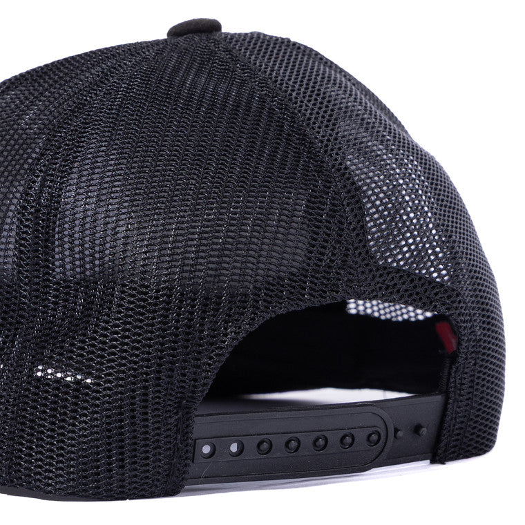 Gorra Gazuma Y Malla Negra Escudo Chivas
