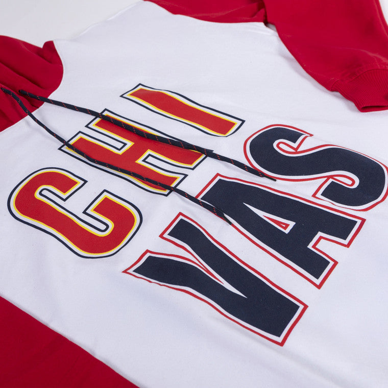 Hoodie Rojiblanca Letras Chivas
