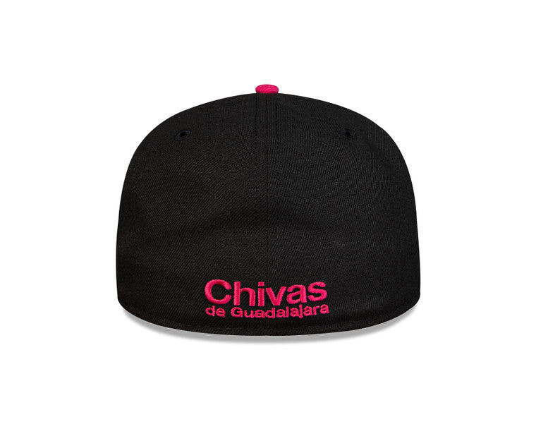 Gorra Cyber Combinada Esc. Monocromático Cerrada Chivas New Era