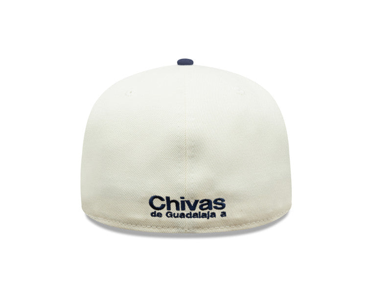 Gorra Visor Splatter Cerrada Escudo Chivas New Era