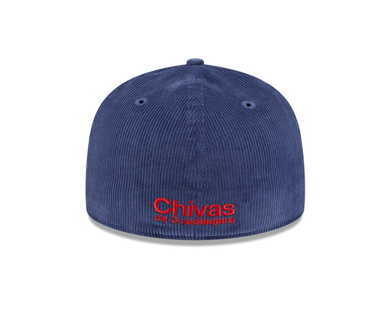 Gorra Lmx Cord Azul Logo Retro New Era