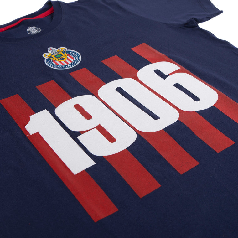 Playera Barras 1906 Azul