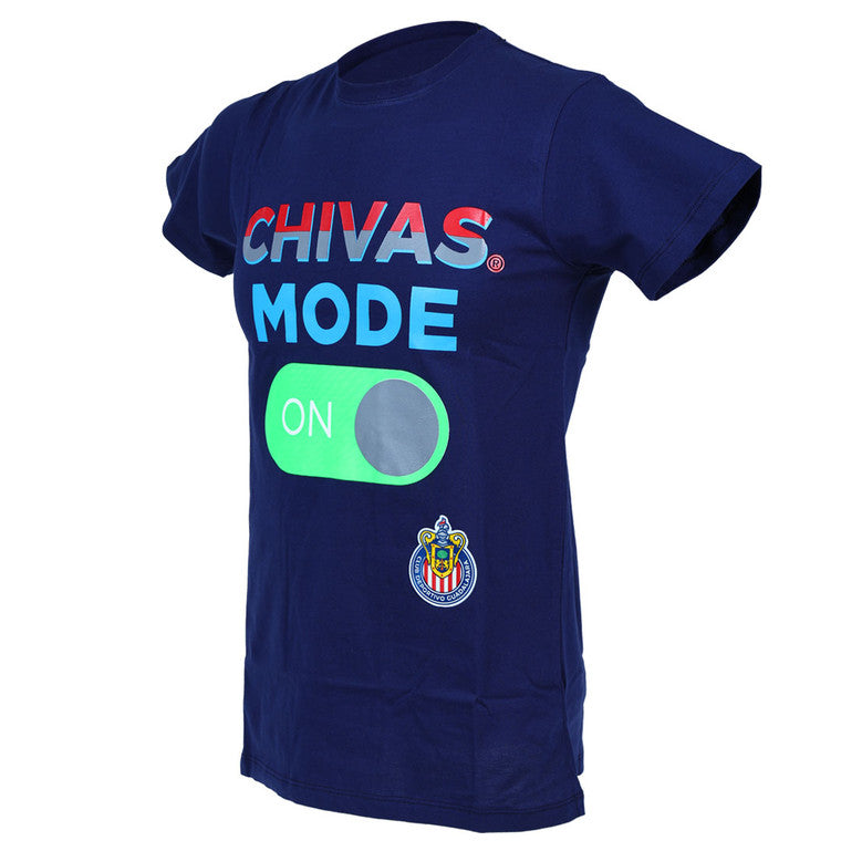 Playera Chivas Mode On Azul