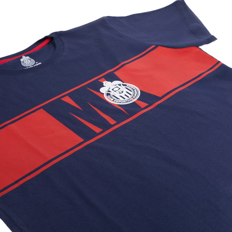 Playera Chivas Mx Azul