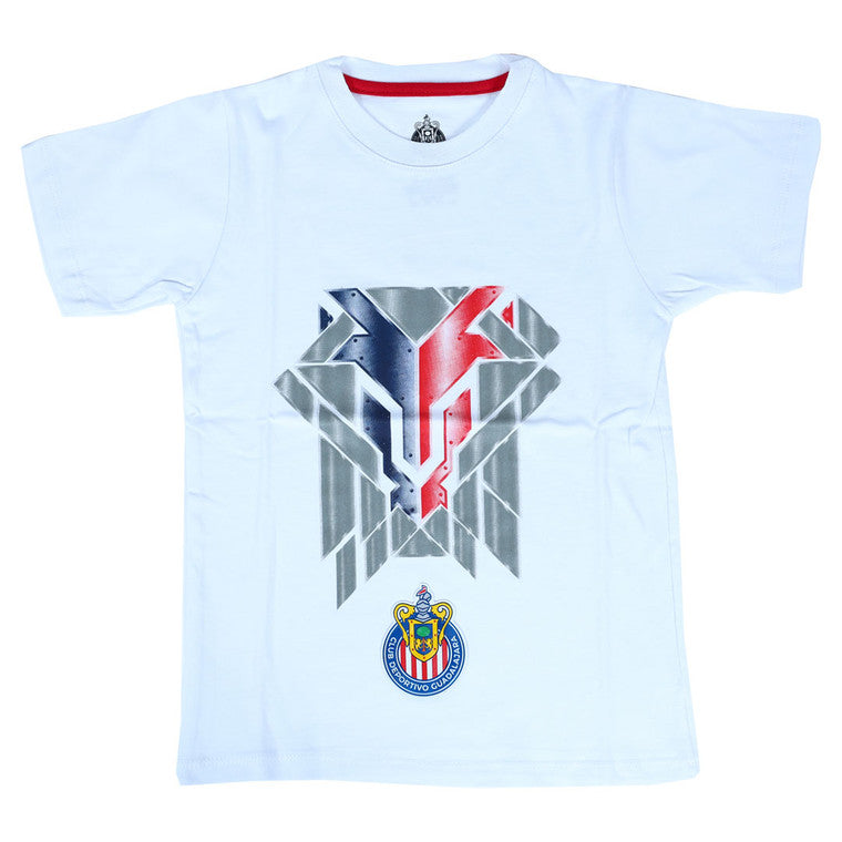 Playera Chiva Nva Blanca Niño