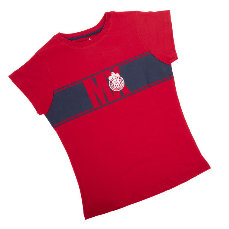 Playera Chivas Mx Roja Mujer
