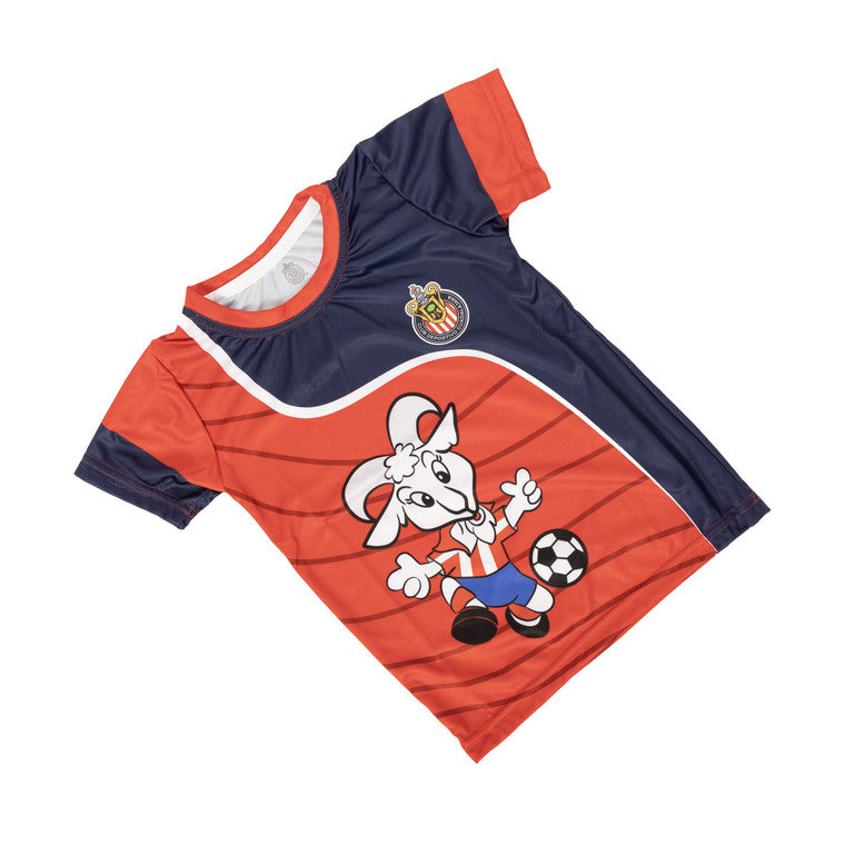 Playera Bicolor Chivito Retro Para Bebé