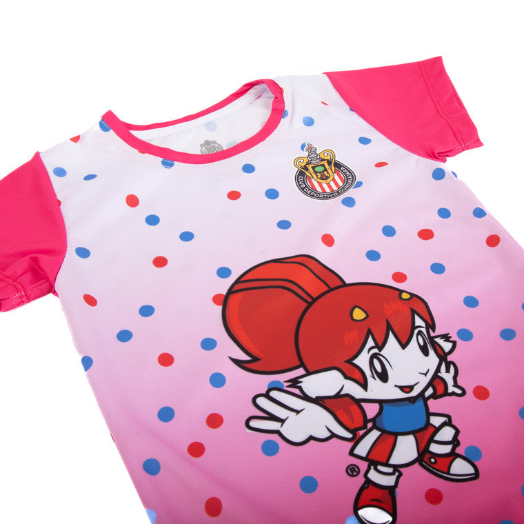 Playera Confeti Chivita Niña Para Bebé