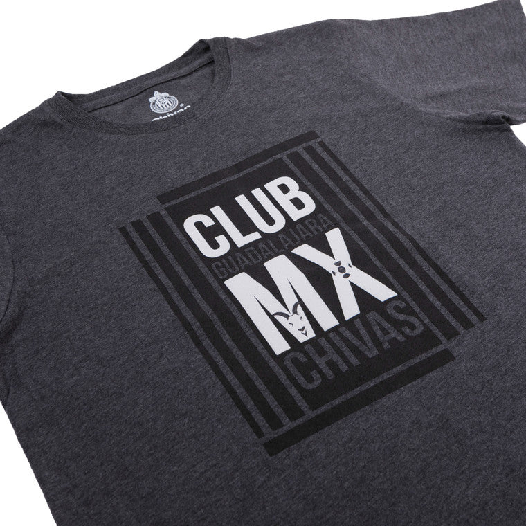 Playera Gris Mx Chivas