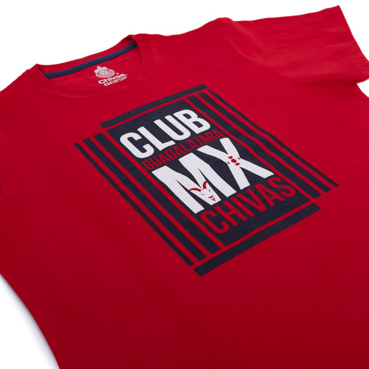 Playera Roja Mx Chivas