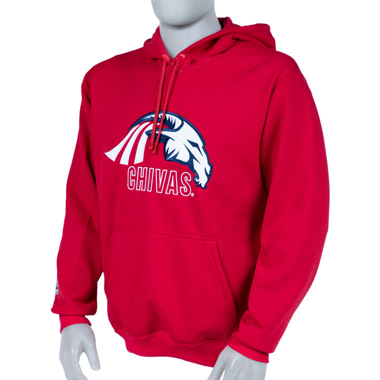Sudadera Roja Chiva Bordada