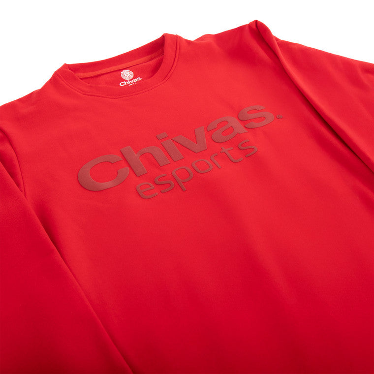 Sudadera Lisa Roja Esports