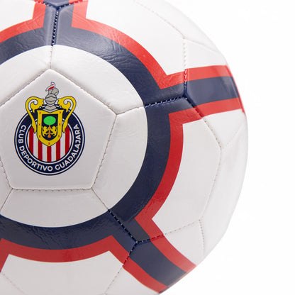 Balón Escudo Chivas Blanco Pack