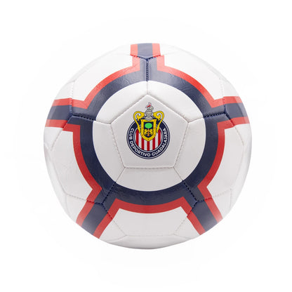 Balón Escudo Chivas Blanco Pack