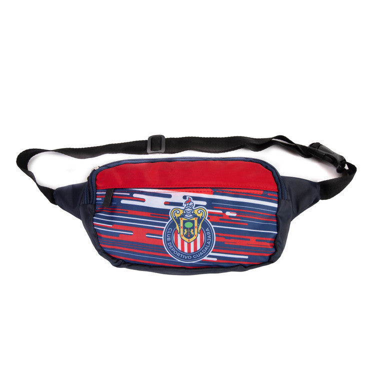 Cangurera Texturas Escudo Chivas
