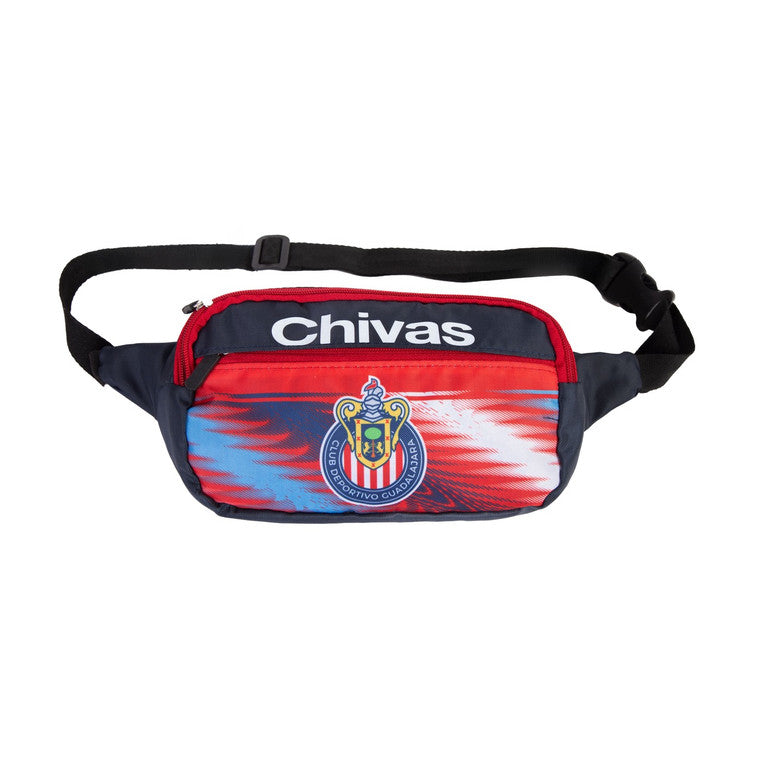 Cangurera Texturas Texto Y Escudo Chivas