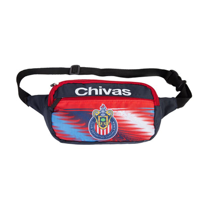Cangurera Texturas Texto Y Escudo Chivas