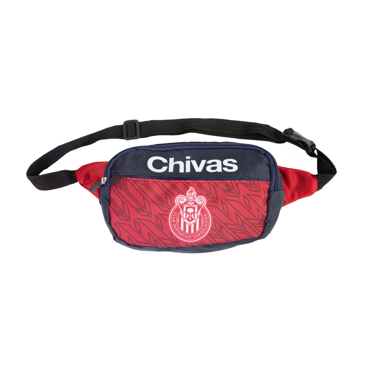Cangurera Chivas Escudo Monocromático Blanco