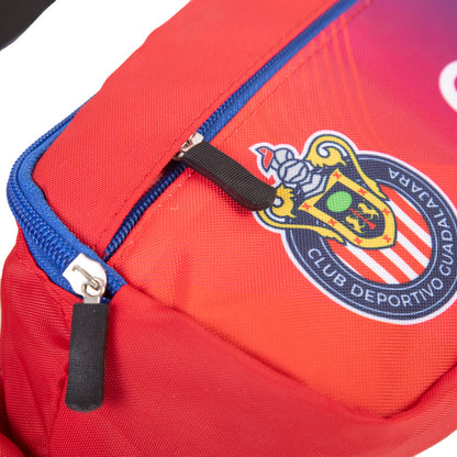 Cangurera Bicolor Palabra Y Escudo Chivas