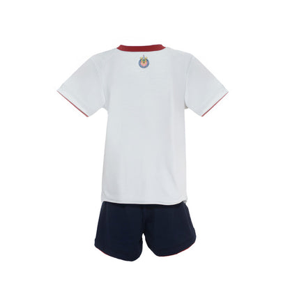 Conjunto Con Short Comics Chivas Para Bebé