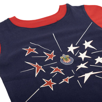Conjunto Con Short Estrellas Para Bebé