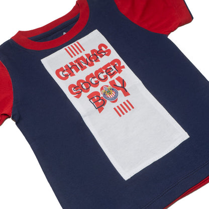 Conjunto Con  Short Soccer Boy Para Bebé