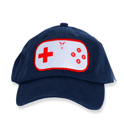 Gorra Bordada Control Esports Azul