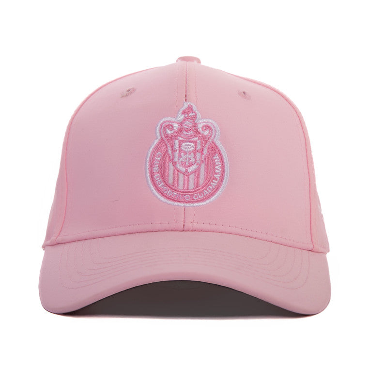Gorra Lisa Rosa Escudo Monocromático