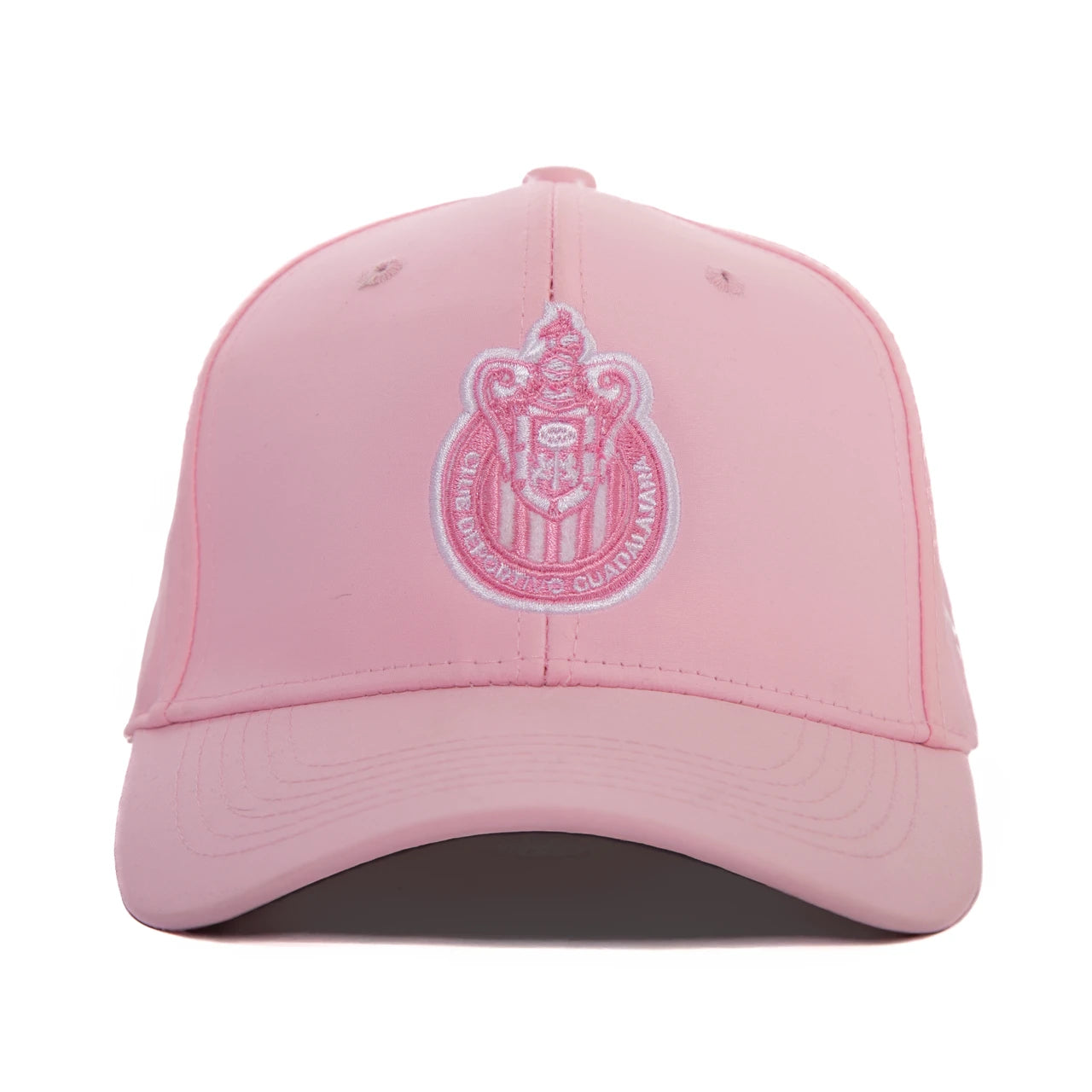 Gorra Lisa Rosa Escudo Monocromático