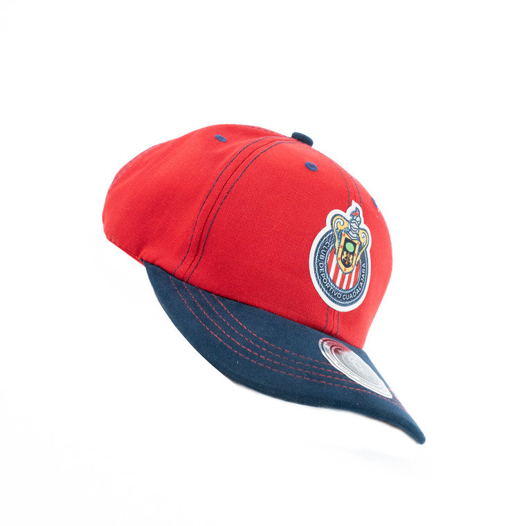 Gorra Rojo Y Azul Escudo Chivas