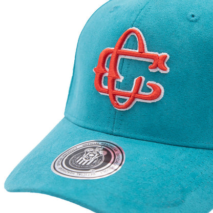 Gorra Aqua Escudo Bordado Retro Centenario Chivas