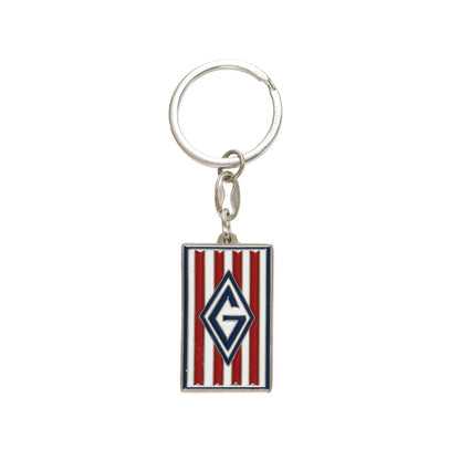 Llavero Metálico Escudo Retro 1917 Chivas