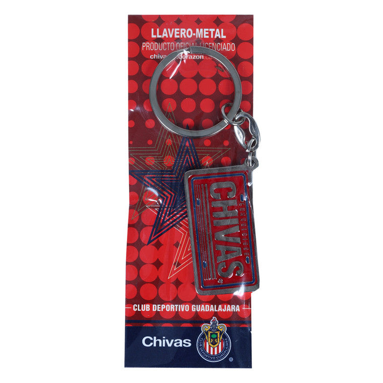 Llavero Placa Chivas