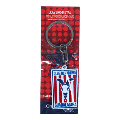 Llavero Rectangular Chiva Retro