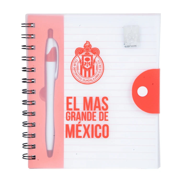 Libreta Traslúcida Chivas