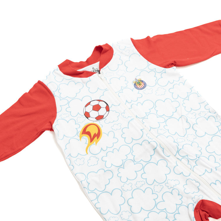 Mameluco Nubes Chivas Para Bebé