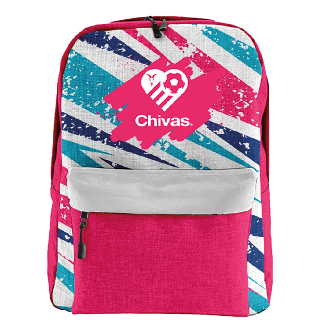 Mochila Grecas Y Corazón Chivas
