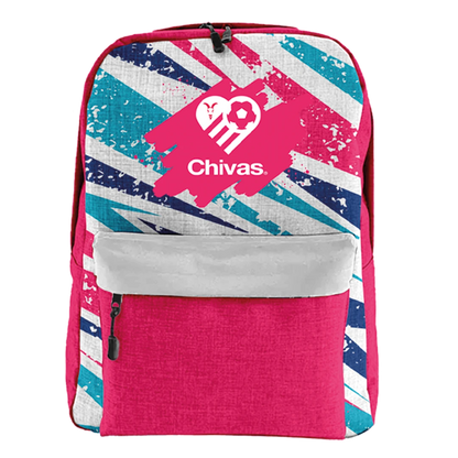 Mochila Grecas Y Corazón Chivas