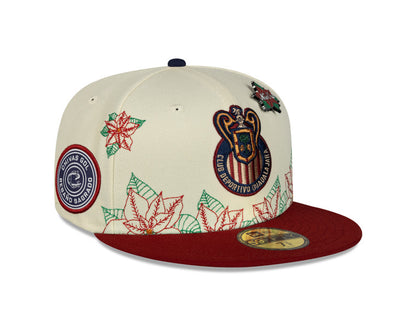 Gorra Christmas Visera Plana Chivas New Era