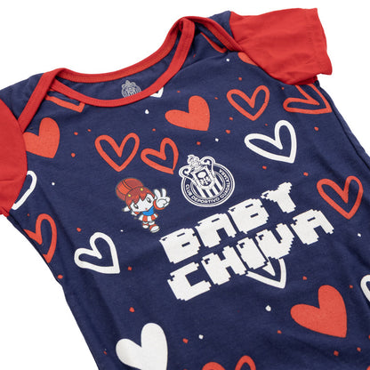 Pañalero Bicolor Baby Chivas Para Bebé