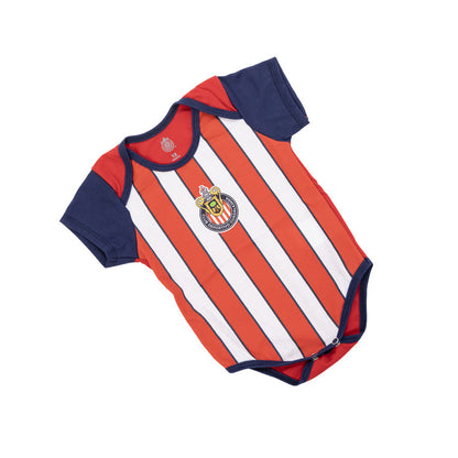 Pañalero Rayado Cdg Escudo Chivas Para Bebé