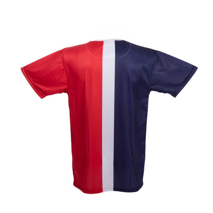 Playera Barras Tricolor Escudo Chivas