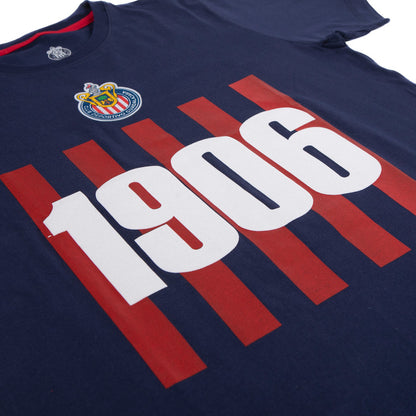 Playera Barras 1906 Azul