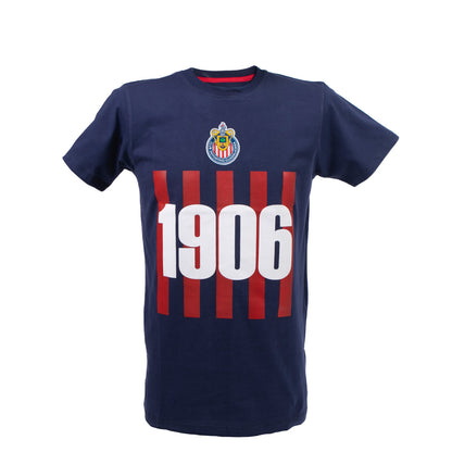 Playera Barras 1906 Azul