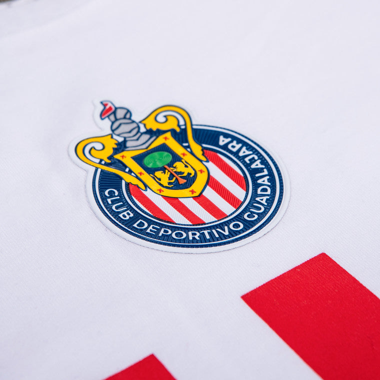 Playera Barras 1906 Blanca