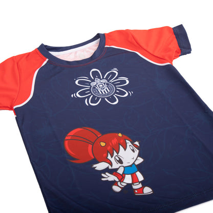 Playera Bicolor Chivita Niña